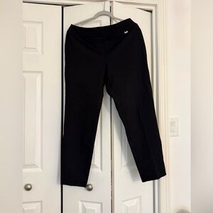 Anne Klein Black Dress Slacks Ankle Length
